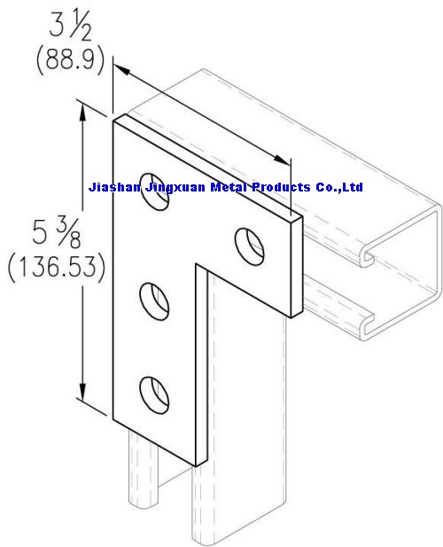 4 hole corner plate