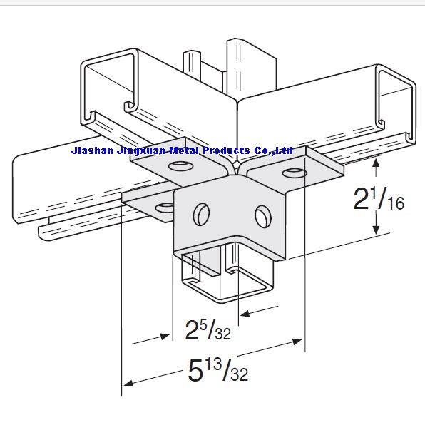 6 hole triple wing connector